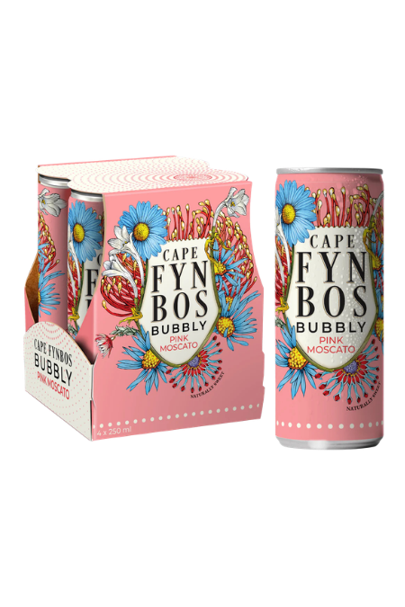 Cape Fynbos Bubbly Pink Moscato