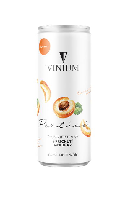 Perlive Can Sparkling Chardonnay Apricot