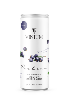 Perlive Can Sparkling Chardonnay Blackcurrant