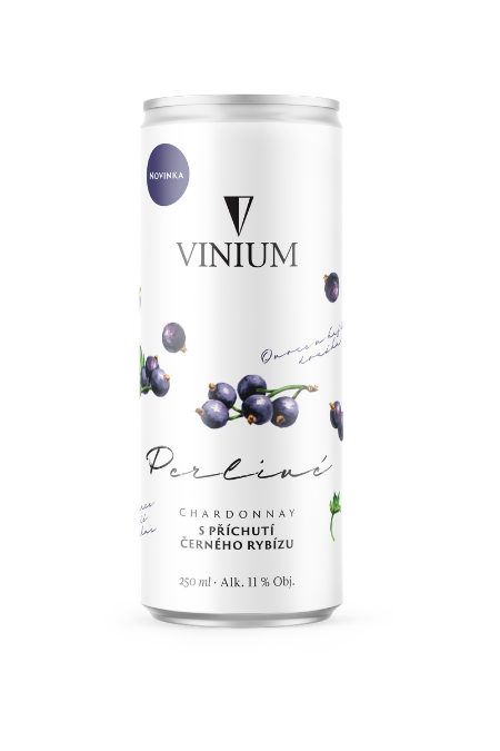 Perlive Can Sparkling Chardonnay Blackcurrant