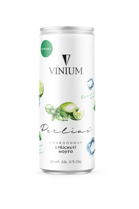 Perlive Can Sparkling Chardonnay Mojito