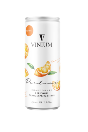 Perlive Can Sparkling Chardonnay Orange Spritz Bitter