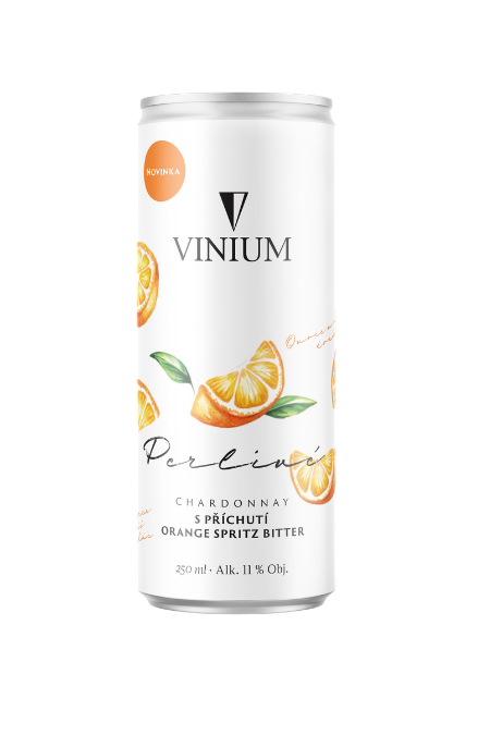 Perlive Can Sparkling Chardonnay Orange Spritz Bitter